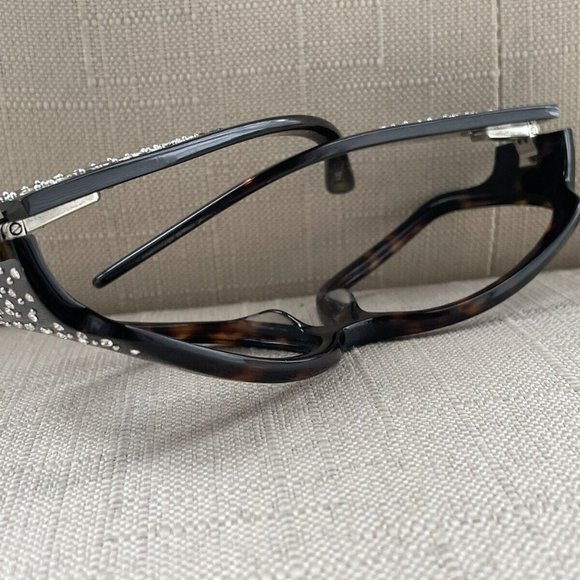 Fossil Signature Women Eyeglasses/sunglasses Frame Dark Tortoise Glasses 60[]14 - Picture 12 of 12